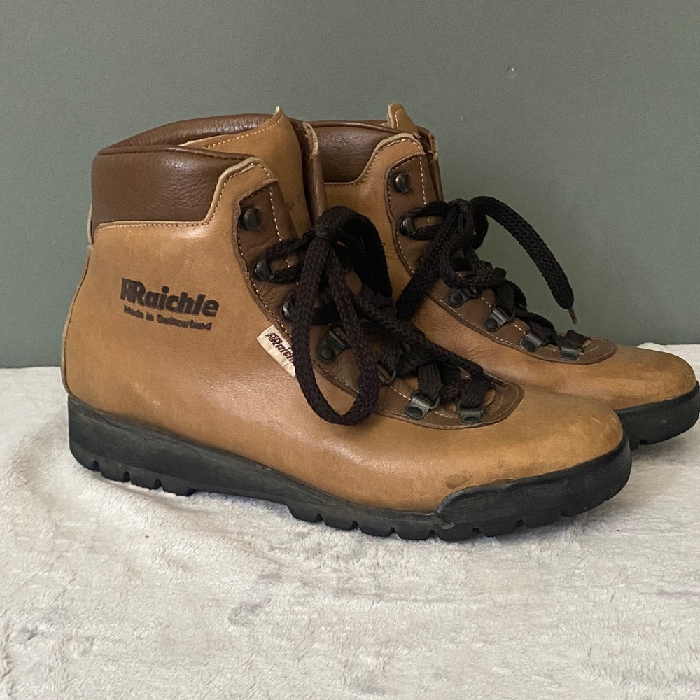 Raichle Women's Brown Lace Up Boots